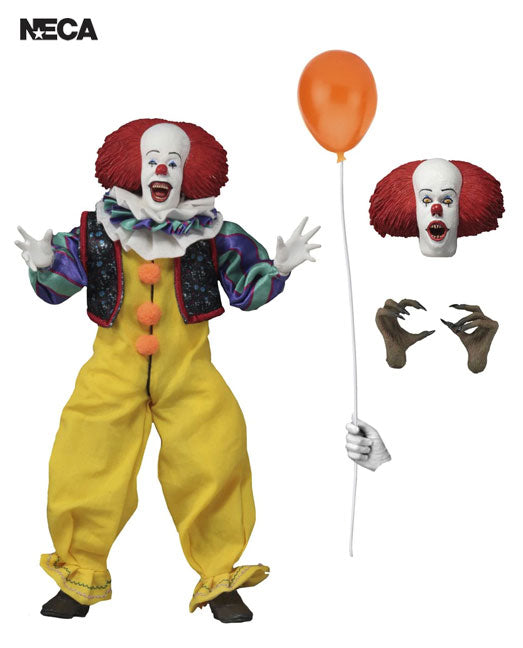 ‘IT’ 1990 MOVIE PENNYWISE 8″ CLOTHED ACTION FIGURE