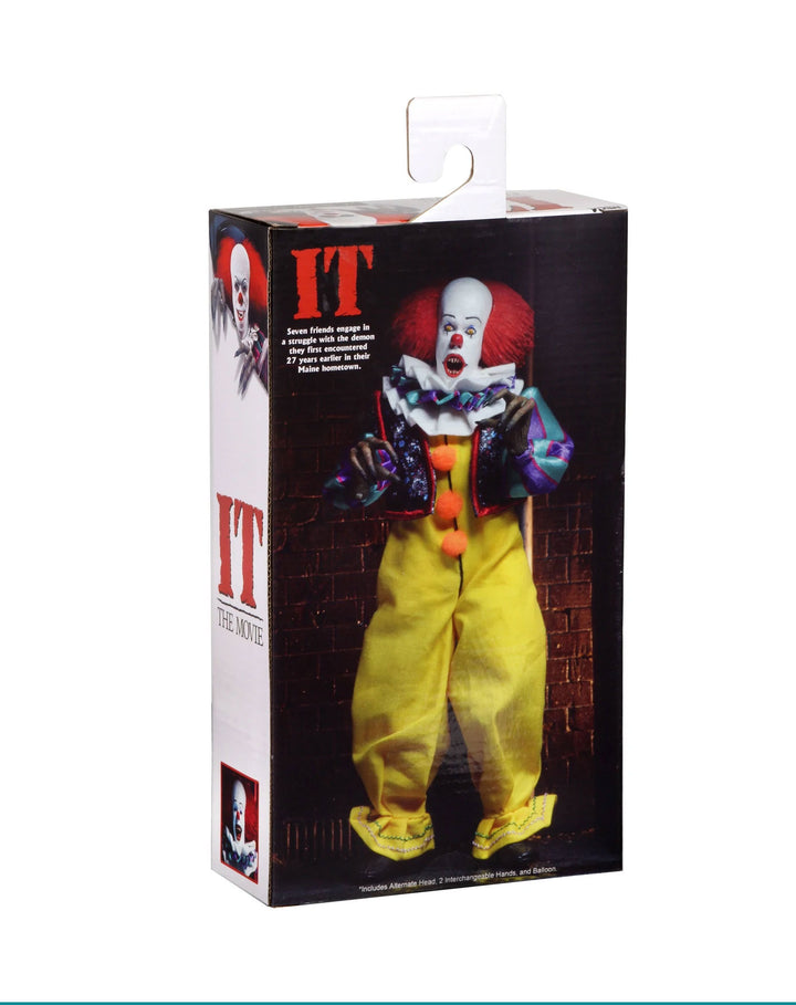 ‘IT’ 1990 MOVIE PENNYWISE 8″ CLOTHED ACTION FIGURE