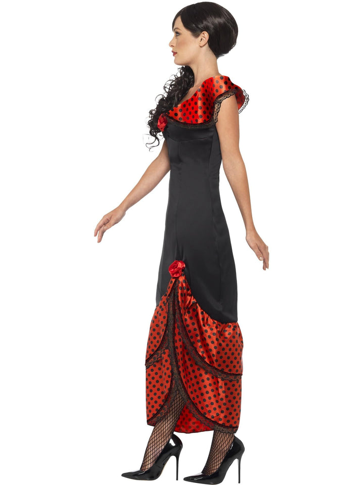 FLAMENCO SENORITA COSTUME, ADULT - Little Shop of Horrors Costumery & Pop-Culture Emporium - 16 Bennetts Rd Mornington Melbourne - Melbourne's Most Iconic Costume Shop