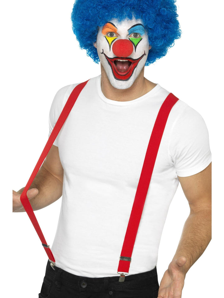 CLOWN BRACES, ADULT - Little Shop of Horrors Costumery & Pop-Culture Emporium - 16 Bennetts Rd Mornington Melbourne - Melbourne's Most Iconic Costume Shop