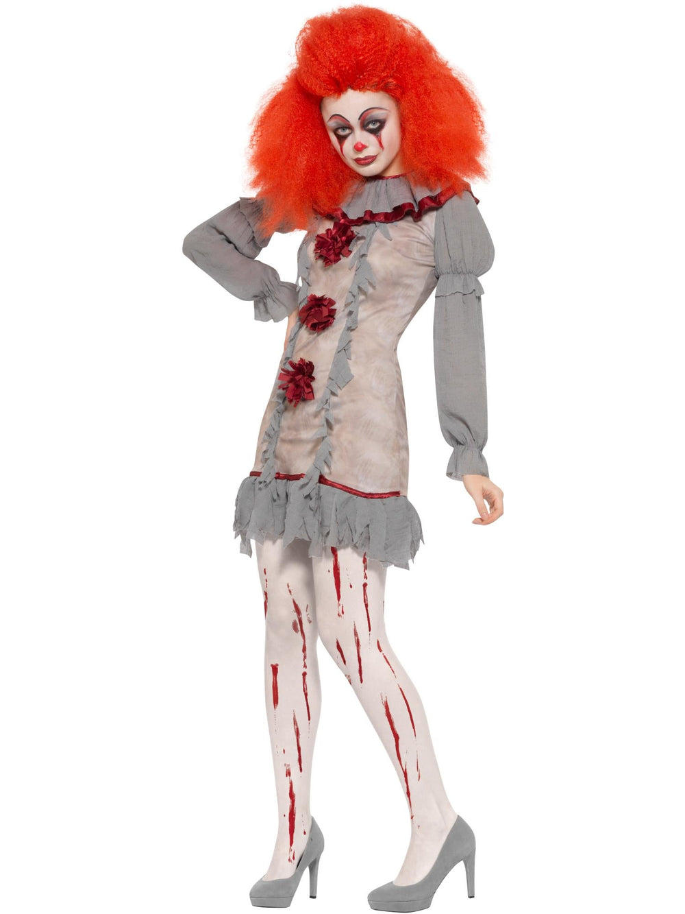CLOWN LADY COSTUME, ADULT - Little Shop of Horrors Costumery & Pop-Culture Emporium - 16 Bennetts Rd Mornington Melbourne - Melbourne's Most Iconic Costume Shop