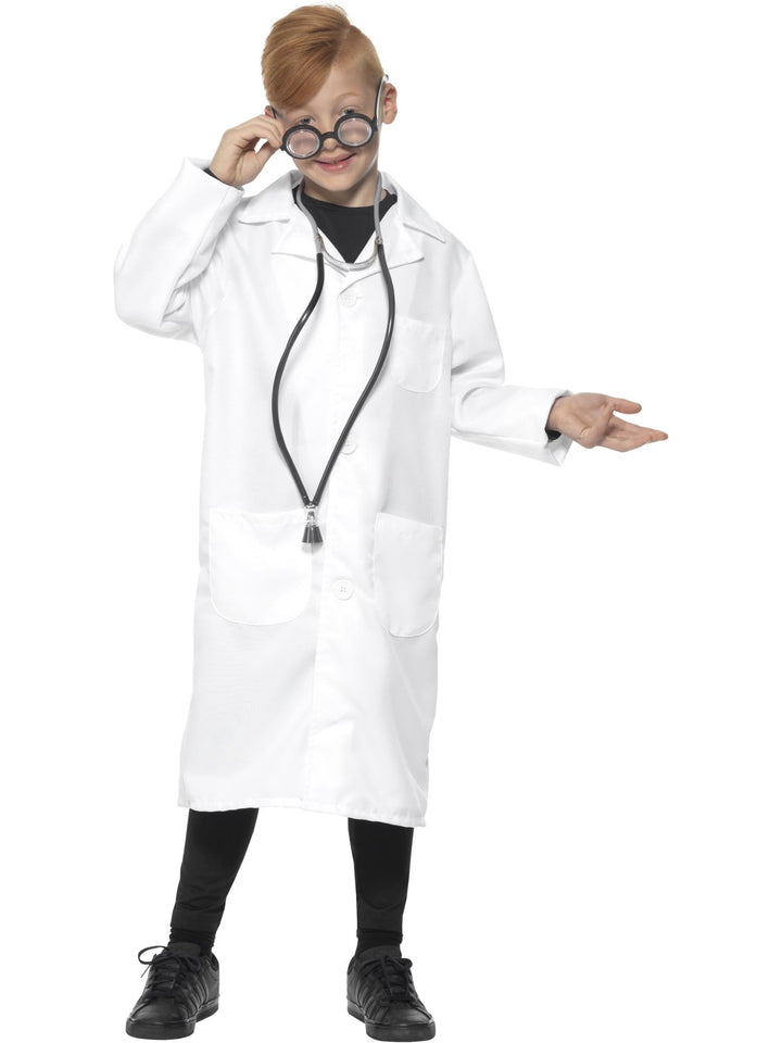 SCIENTIST LAB COAT, CHILD - Little Shop of Horrors Costumery & Pop-Culture Emporium - 16 Bennetts Rd Mornington Melbourne - Melbourne's Most Iconic Costume Shop