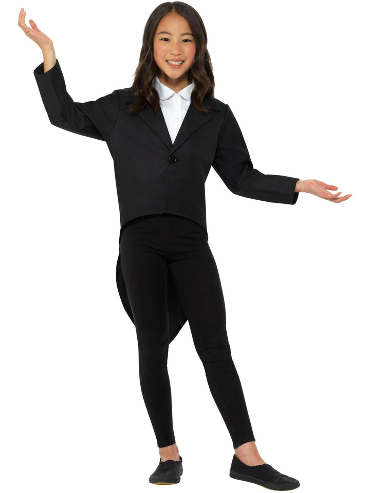 TAILCOAT – BLACK, CHILD - Little Shop of Horrors Costumery & Pop-Culture Emporium - 16 Bennetts Rd Mornington Melbourne - Melbourne's Most Iconic Costume Shop