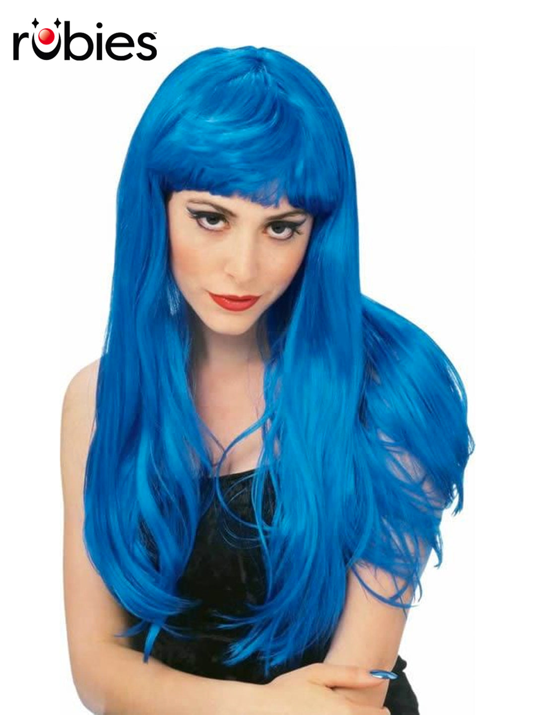 GLAMOUR BLUE WIG – ADULT - Little Shop of Horrors Costumery & Pop-Culture Emporium - 16 Bennetts Rd Mornington Melbourne - Melbourne's Most Iconic Costume Shop