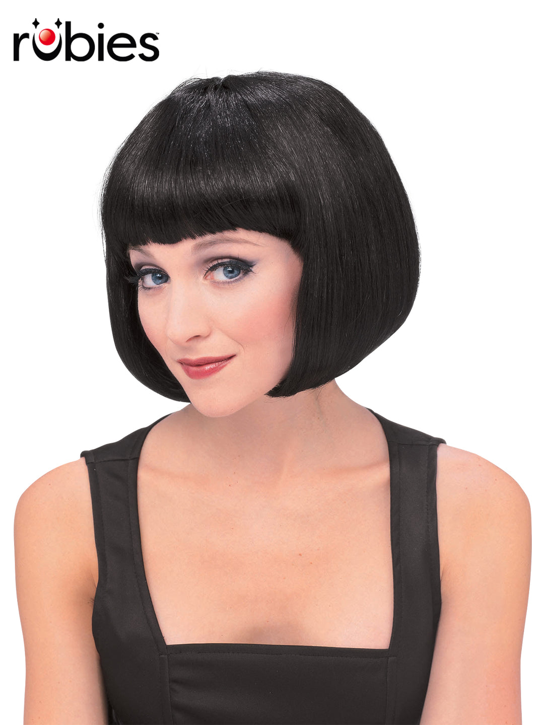 SUPERMODEL BLACK WIG – ADULT - Little Shop of Horrors Costumery & Pop-Culture Emporium - 16 Bennetts Rd Mornington Melbourne - Melbourne's Most Iconic Costume Shop