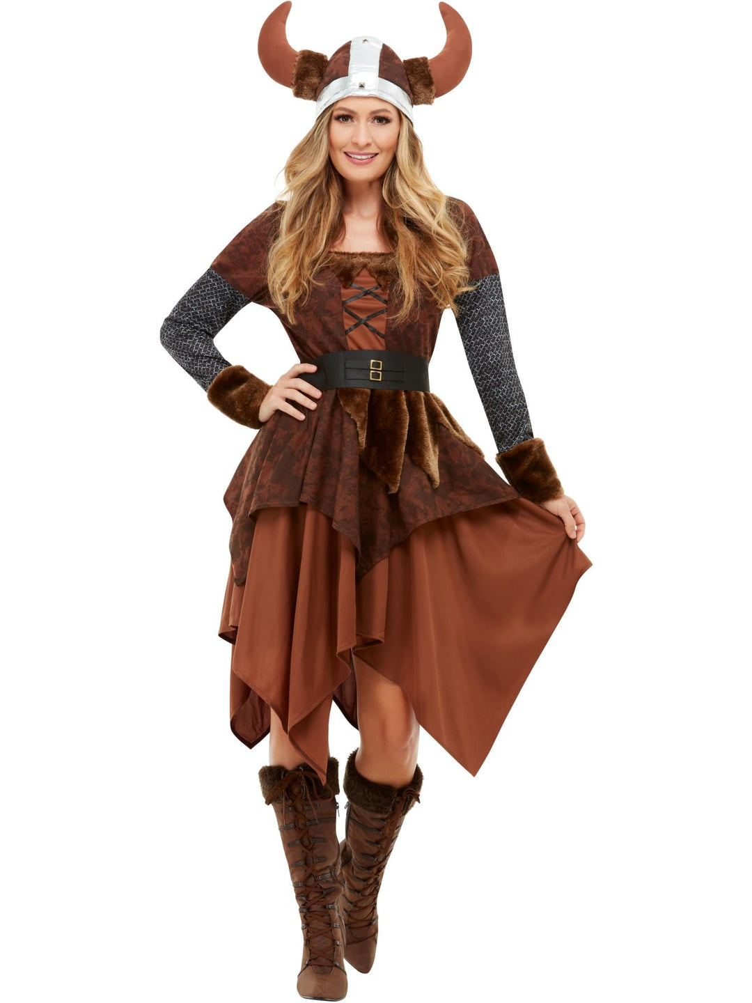 VIKING BARBARIAN QUEEN COSTUME, ADULT - Little Shop of Horrors Costumery & Pop-Culture Emporium - 16 Bennetts Rd Mornington Melbourne - Melbourne's Most Iconic Costume Shop