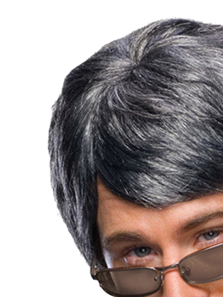 GREY MEN’S WIG – ADULT - Little Shop of Horrors Costumery & Pop-Culture Emporium - 16 Bennetts Rd Mornington Melbourne - Melbourne's Most Iconic Costume Shop