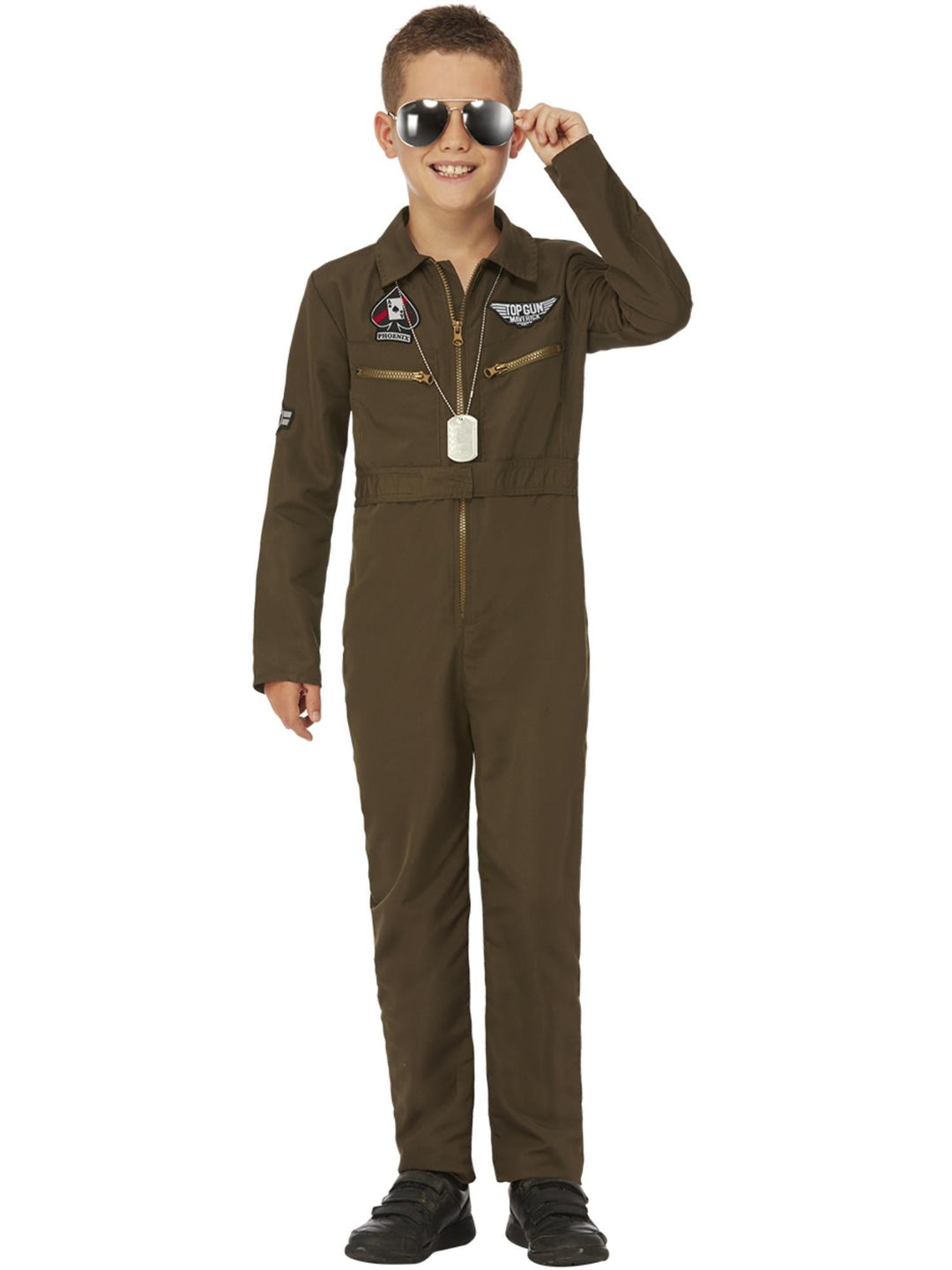 TOP GUN MAVERICK AVIATOR COSTUME, CHILD - Little Shop of Horrors Costumery & Pop-Culture Emporium - 16 Bennetts Rd Mornington Melbourne - Melbourne's Most Iconic Costume Shop