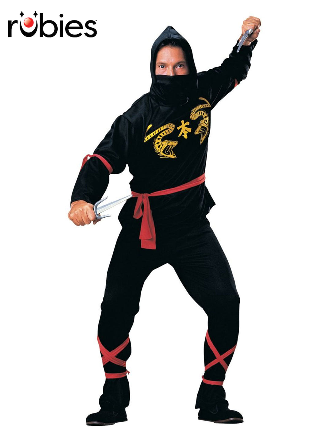 NINJA COSTUME, ADULT - Little Shop of Horrors Costumery & Pop-Culture Emporium - 16 Bennetts Rd Mornington Melbourne - Melbourne's Most Iconic Costume Shop