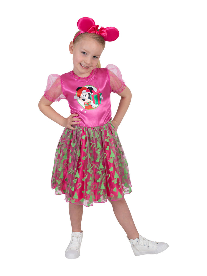 MINNIE MOUSE CHRISTMAS TUTU DRESS, CHILD - Little Shop of Horrors Costumery & Pop-Culture Emporium - 16 Bennetts Rd Mornington Melbourne - Melbourne's Most Iconic Costume Shop