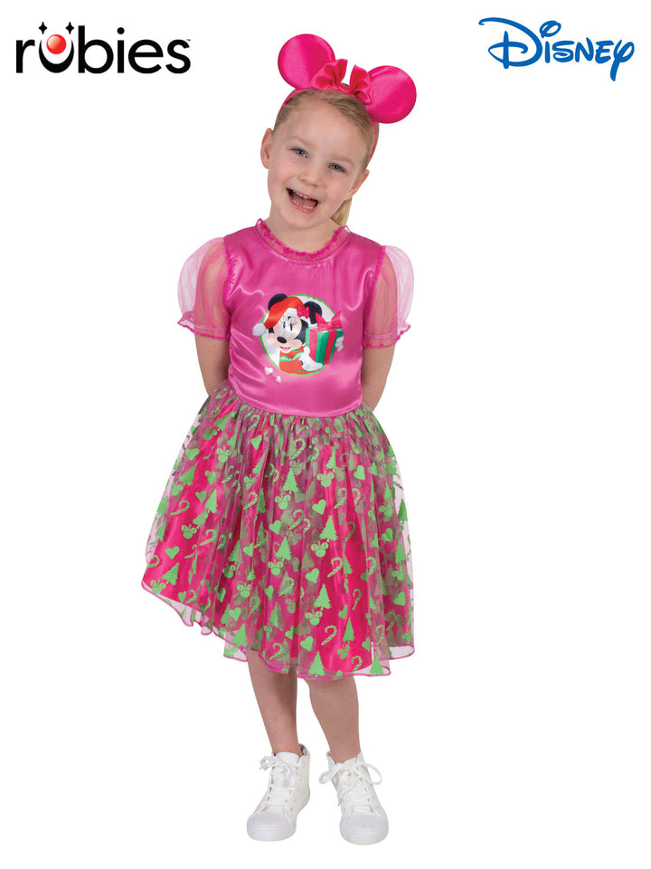MINNIE MOUSE CHRISTMAS TUTU DRESS, CHILD - Little Shop of Horrors Costumery & Pop-Culture Emporium - 16 Bennetts Rd Mornington Melbourne - Melbourne's Most Iconic Costume Shop