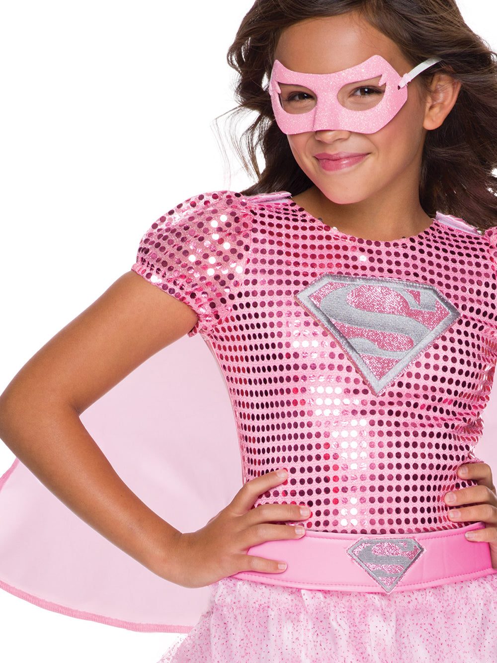 SUPERGIRL PINK SEQUIN COSTUME, CHILD - Little Shop of Horrors