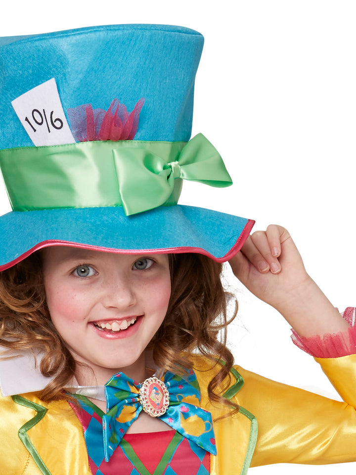 MAD HATTER GIRLS DELUXE COSTUME (LARGE POLYBAG), TEEN