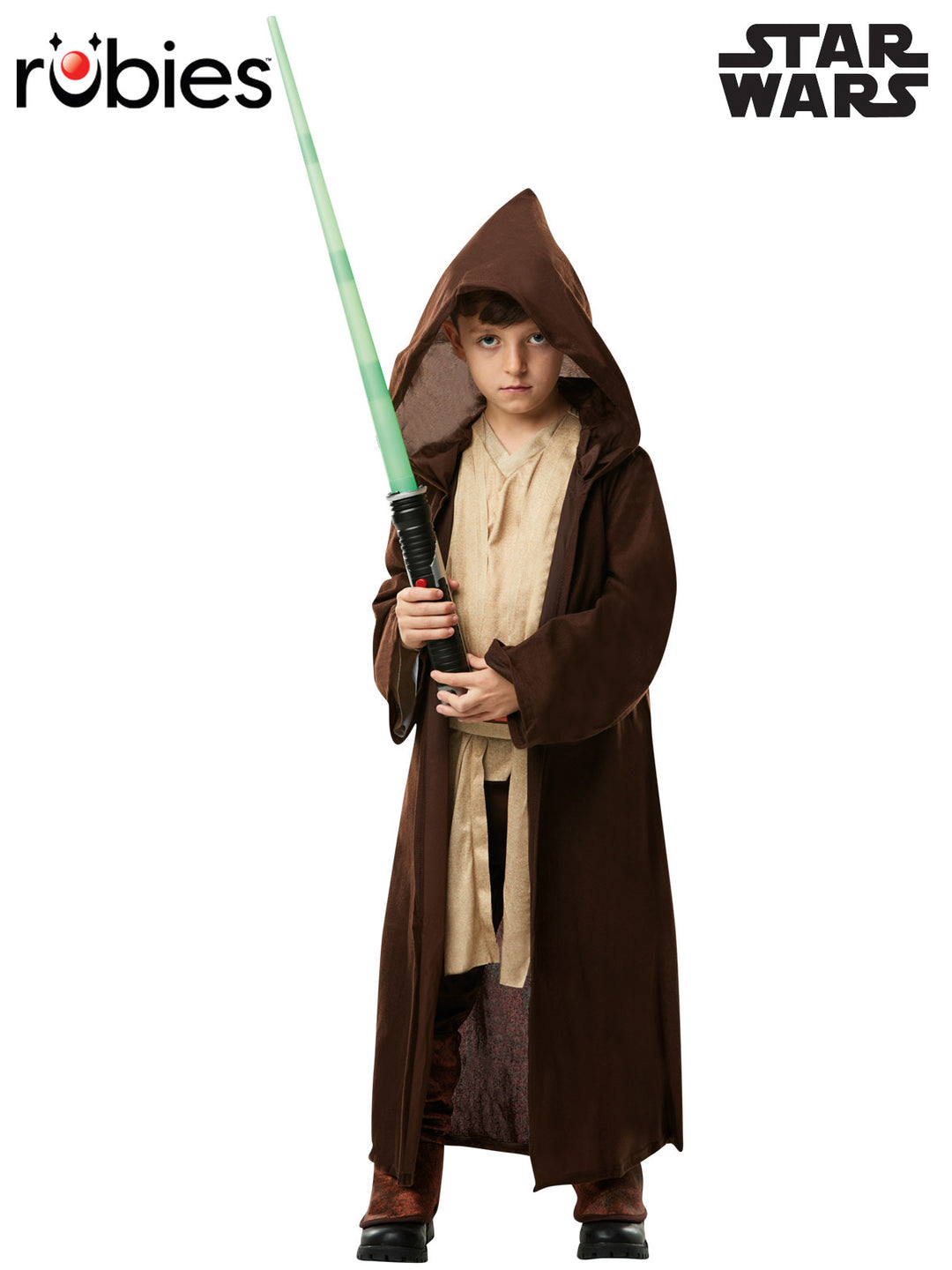 JEDI DELUXE ROBE, CHILD - Little Shop of Horrors Costumery & Pop-Culture Emporium - 16 Bennetts Rd Mornington Melbourne - Melbourne's Most Iconic Costume Shop