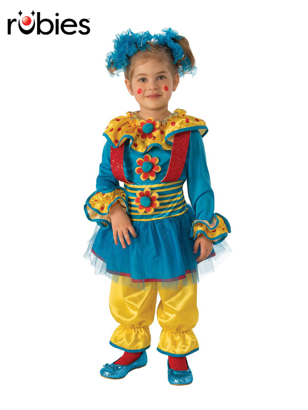 DOTTY THE CLOWN COSTUME, CHILD - Little Shop of Horrors Costumery & Pop-Culture Emporium - 16 Bennetts Rd Mornington Melbourne - Melbourne's Most Iconic Costume Shop