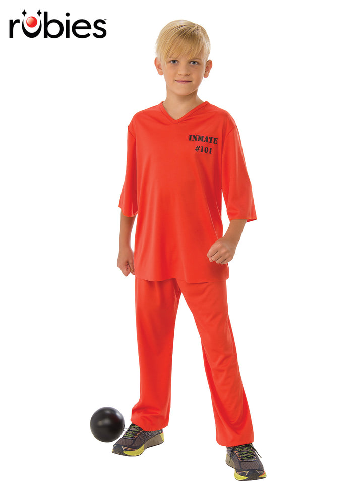 INMATE 101 PRISONER COSTUME, CHILD - Little Shop of Horrors Costumery & Pop-Culture Emporium - 16 Bennetts Rd Mornington Melbourne - Melbourne's Most Iconic Costume Shop