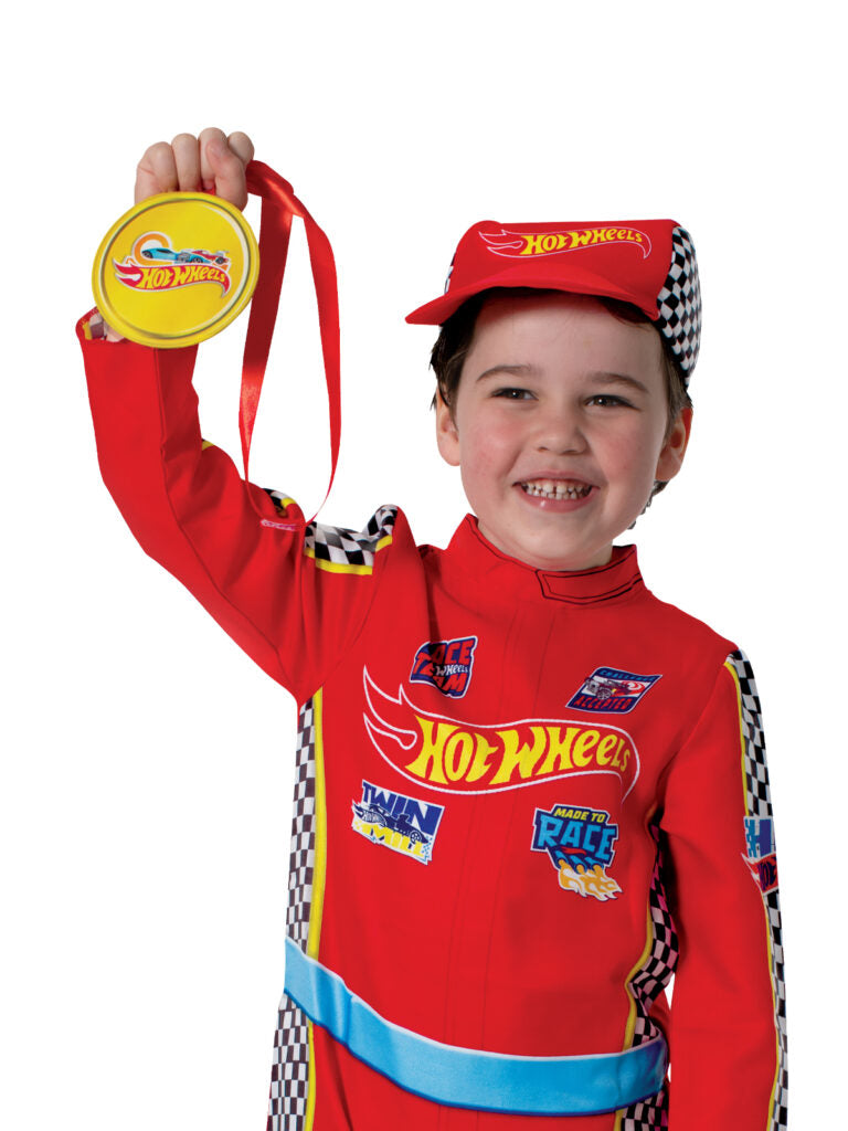 HOT WHEELS RACING SUIT, CHILD - Little Shop of Horrors Costumery & Pop-Culture Emporium - 16 Bennetts Rd Mornington Melbourne - Melbourne's Most Iconic Costume Shop
