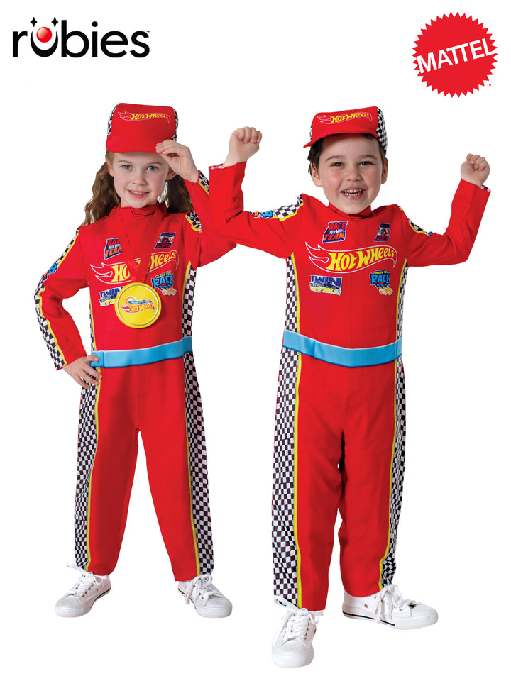 HOT WHEELS RACING SUIT, CHILD - Little Shop of Horrors Costumery & Pop-Culture Emporium - 16 Bennetts Rd Mornington Melbourne - Melbourne's Most Iconic Costume Shop