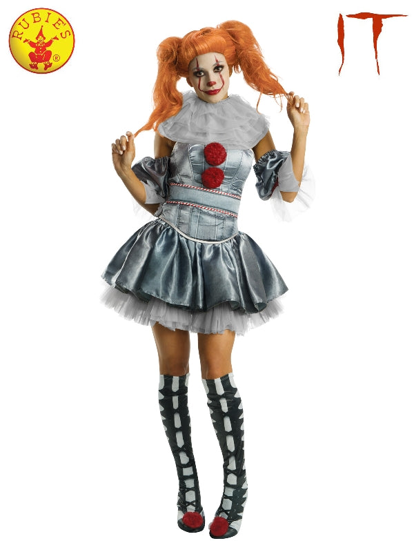 PENNYWISE 'IT' CH 2 DELUXE WOMENS COSTUME - Little Shop of Horrors