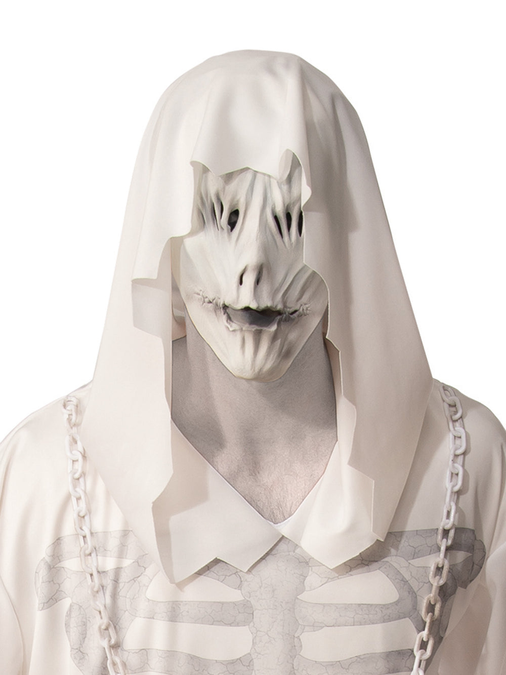 HOODED GHOST COSTUME – SIZE STD - Little Shop of Horrors Costumery & Pop-Culture Emporium - 16 Bennetts Rd Mornington Melbourne - Melbourne's Most Iconic Costume Shop