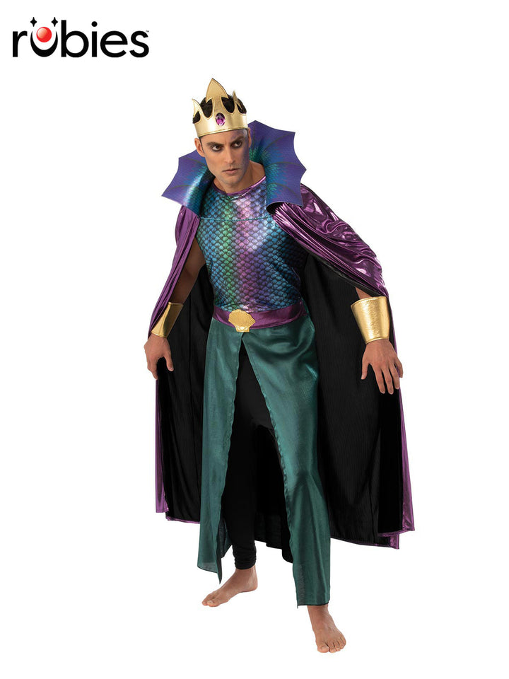 KING NEPTUNE COSTUME, ADULT - Little Shop of Horrors Costumery & Pop-Culture Emporium - 16 Bennetts Rd Mornington Melbourne - Melbourne's Most Iconic Costume Shop