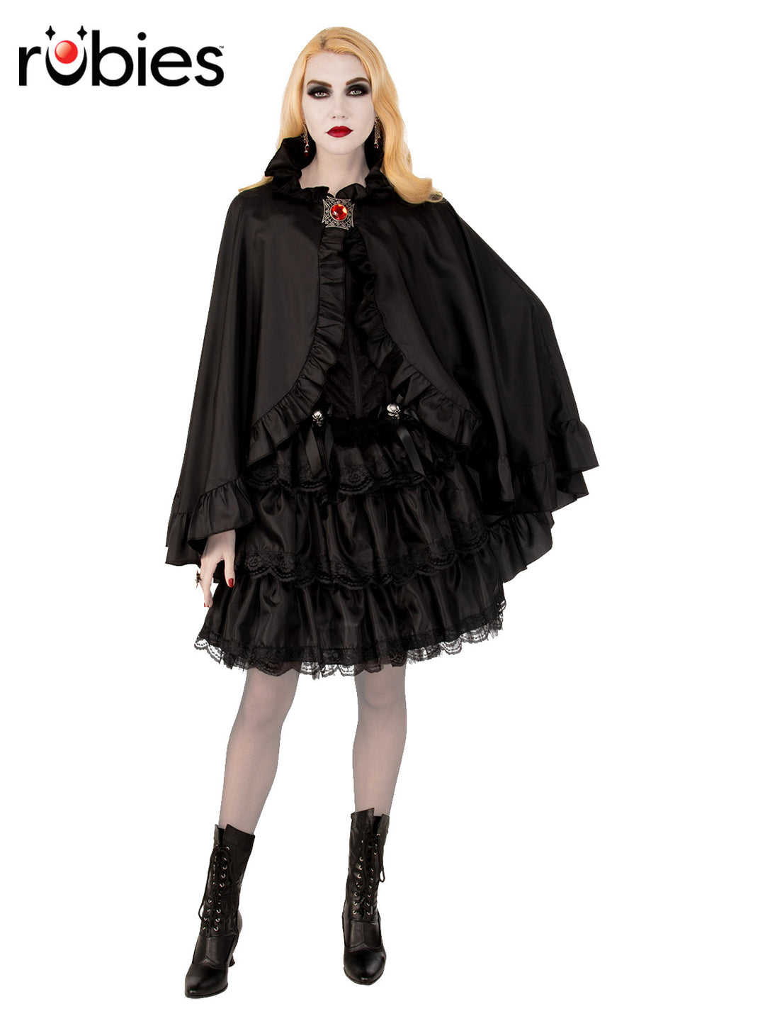 BLACK CAPE – ADULT - Little Shop of Horrors Costumery & Pop-Culture Emporium - 16 Bennetts Rd Mornington Melbourne - Melbourne's Most Iconic Costume Shop