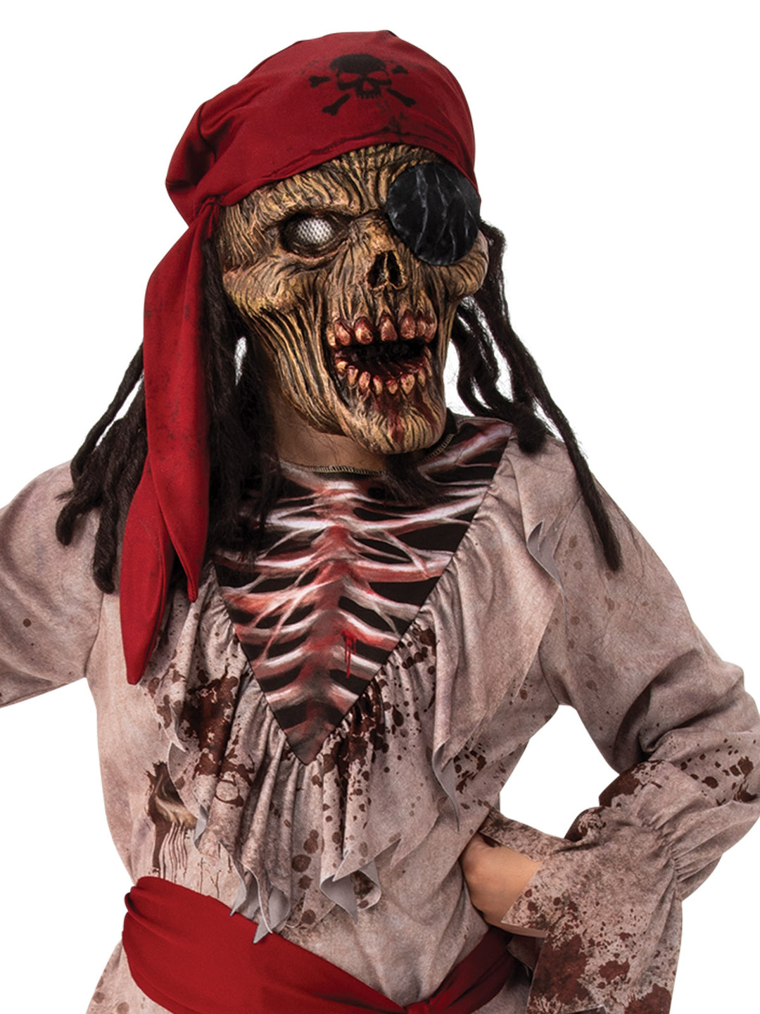 SKELETON PIRATE COSTUME, CHILD - Little Shop of Horrors Costumery & Pop-Culture Emporium - 16 Bennetts Rd Mornington Melbourne - Melbourne's Most Iconic Costume Shop