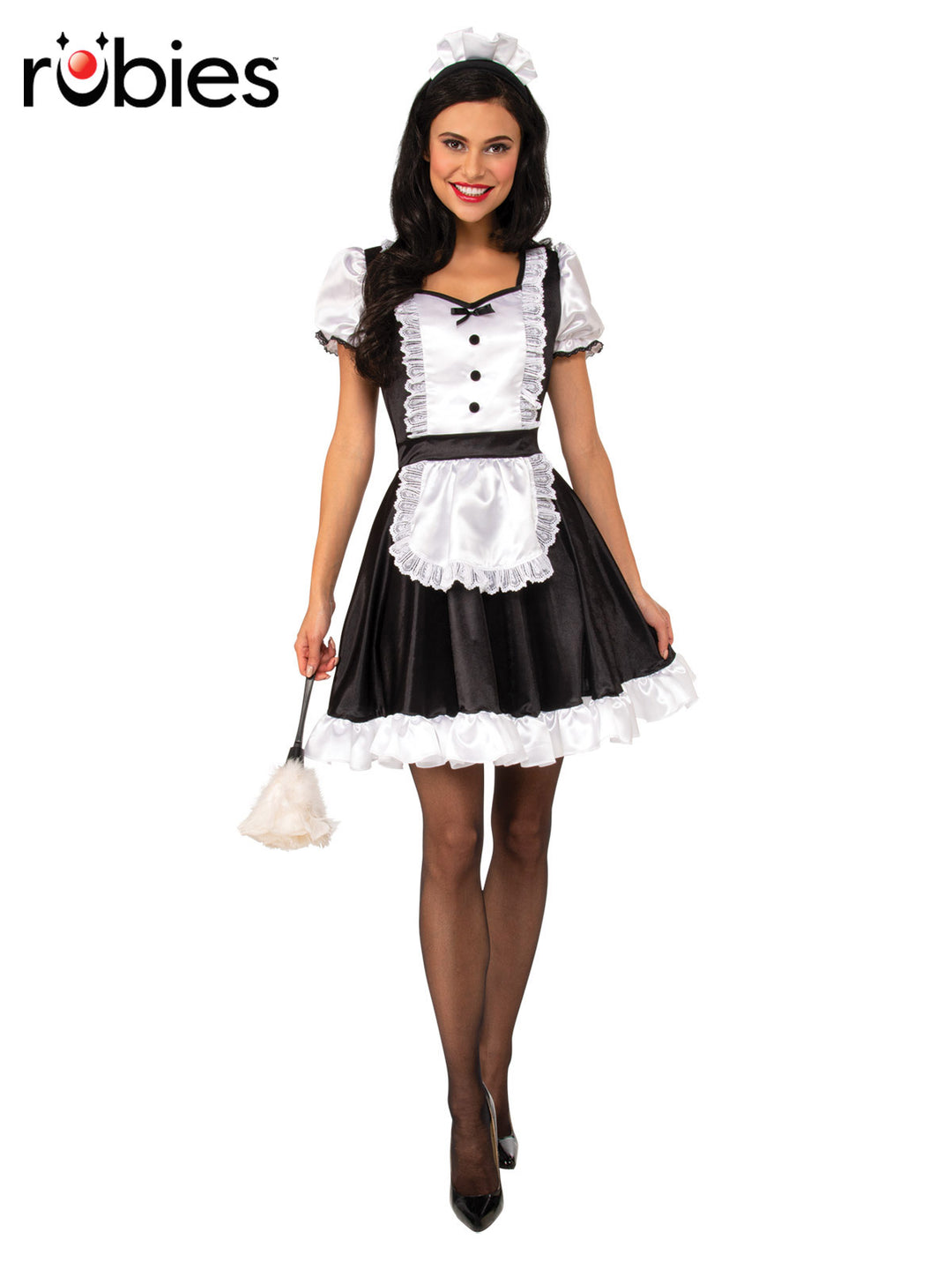 FRENCH MAID COSTUME, ADULT - Little Shop of Horrors Costumery & Pop-Culture Emporium - 16 Bennetts Rd Mornington Melbourne - Melbourne's Most Iconic Costume Shop