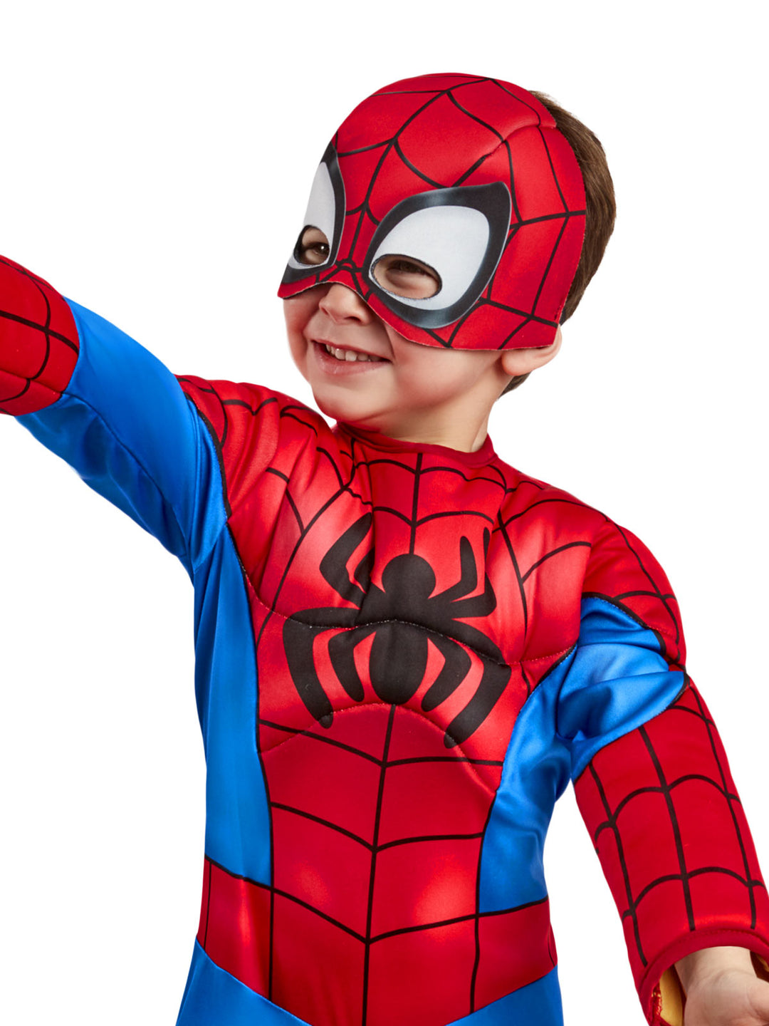 SPIDEY DELUXE ‘SPIDEY & HIS AMAZING FRENDS’ COSTUME, CHILD - Little Shop of Horrors Costumery & Pop-Culture Emporium - 16 Bennetts Rd Mornington Melbourne - Melbourne's Most Iconic Costume Shop
