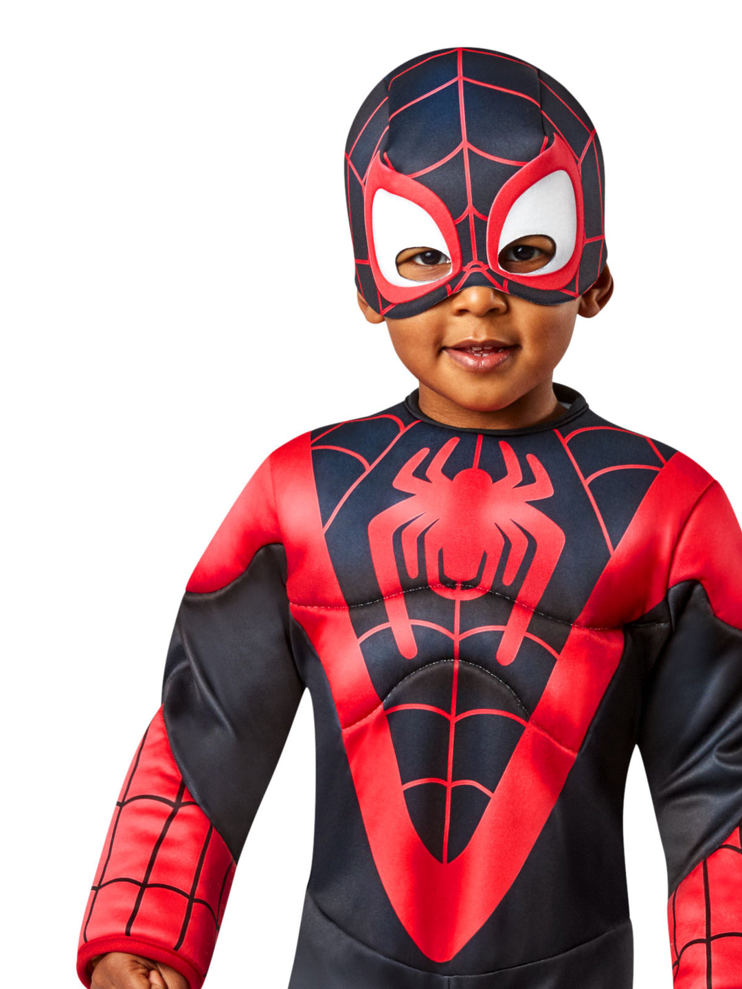 MILES MORALES DELUXE ‘SPIDEY & HIS AMAZING FRENDS’ COSTUME, CHILD - Little Shop of Horrors Costumery & Pop-Culture Emporium - 16 Bennetts Rd Mornington Melbourne - Melbourne's Most Iconic Costume Shop