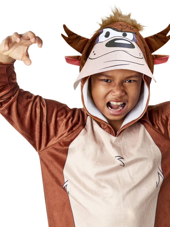 TAZ LOONEY TUNES UNISEX JUMPSUIT, CHILD - Little Shop of Horrors Costumery & Pop-Culture Emporium - 16 Bennetts Rd Mornington Melbourne - Melbourne's Most Iconic Costume Shop
