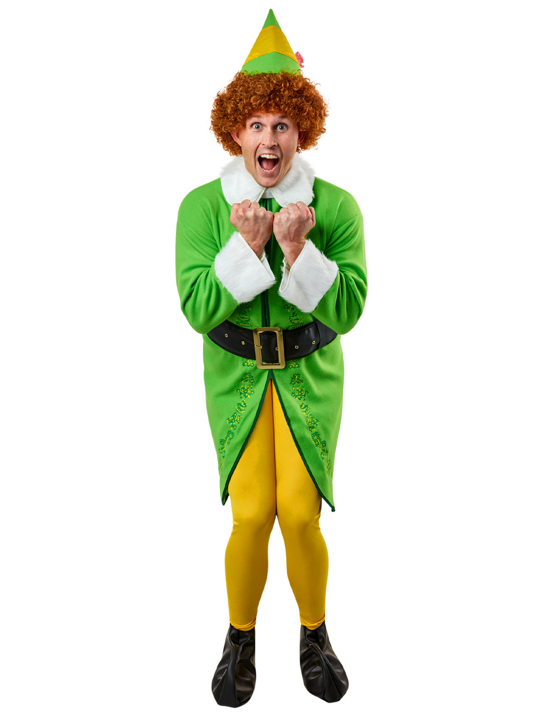 BUDDY THE ELF PREMIUM COSTUME SET, ADULT - Little Shop of Horrors Costumery & Pop-Culture Emporium - 16 Bennetts Rd Mornington Melbourne - Melbourne's Most Iconic Costume Shop