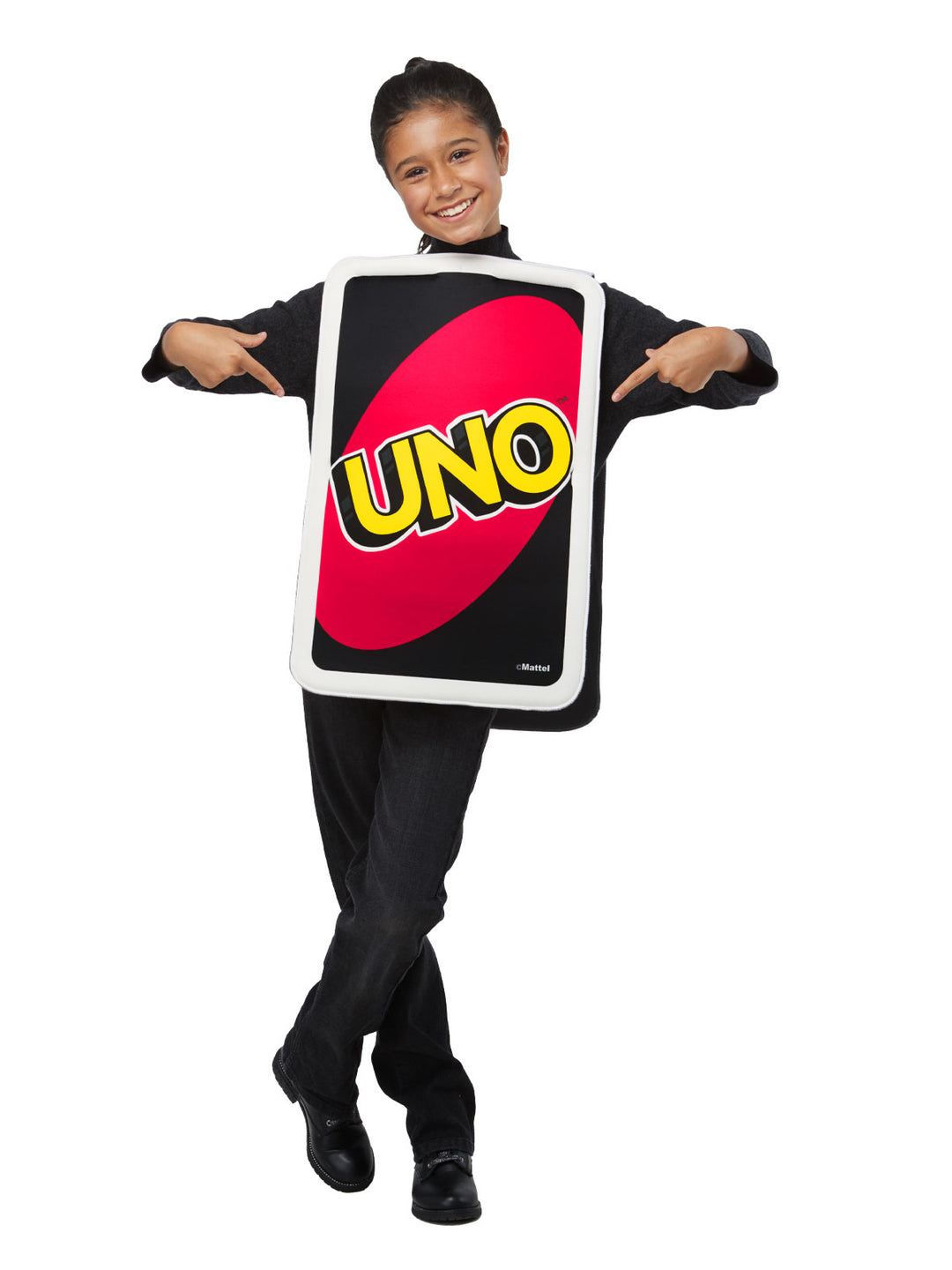 UNO DRAW FOUR CARD TABARD COSTUME, CHILD - Little Shop of Horrors Costumery & Pop-Culture Emporium - 16 Bennetts Rd Mornington Melbourne - Melbourne's Most Iconic Costume Shop