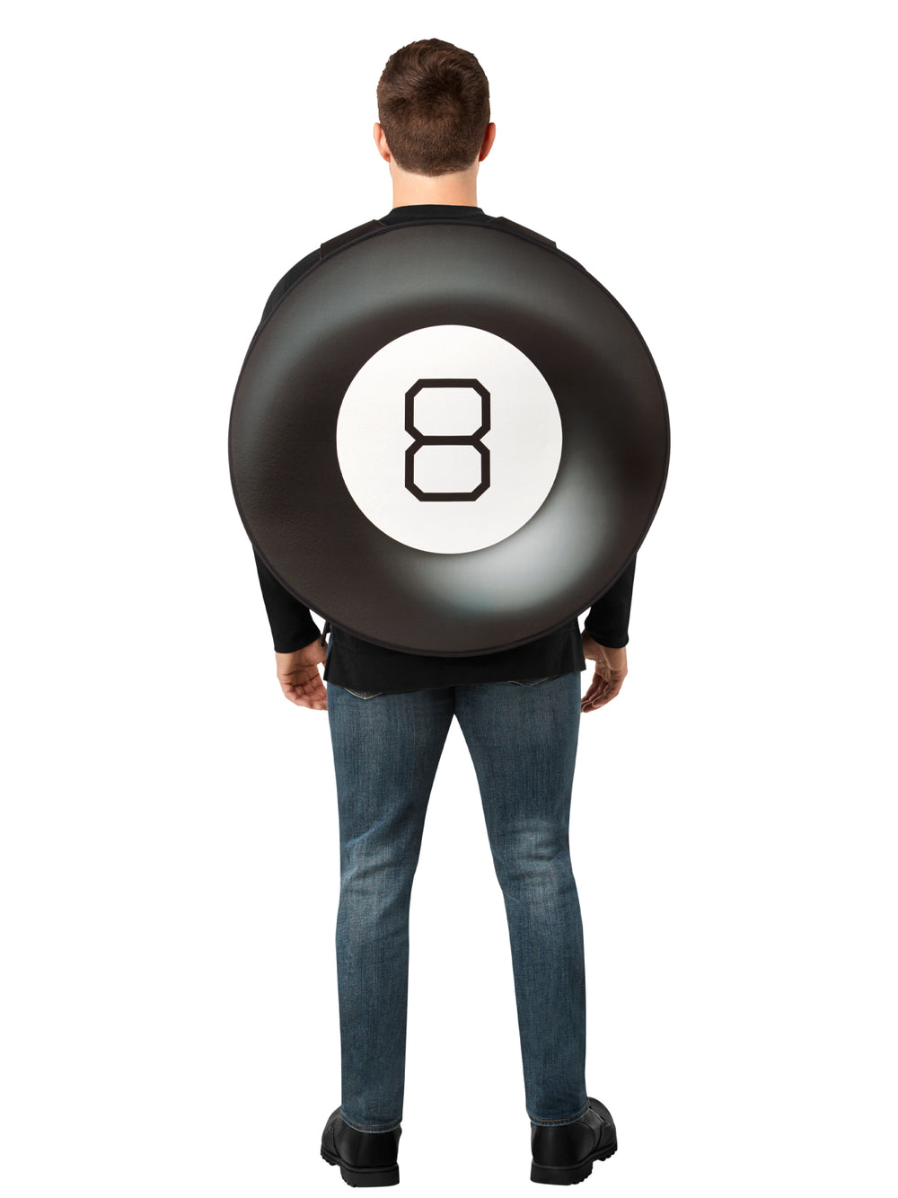 MAGIC 8-BALL TABARD COSTUME. ADULT - Little Shop of Horrors Costumery & Pop-Culture Emporium - 16 Bennetts Rd Mornington Melbourne - Melbourne's Most Iconic Costume Shop