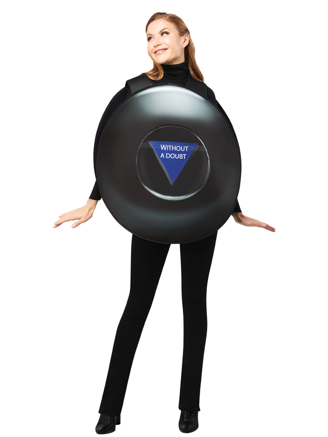 MAGIC 8-BALL TABARD COSTUME. ADULT - Little Shop of Horrors Costumery & Pop-Culture Emporium - 16 Bennetts Rd Mornington Melbourne - Melbourne's Most Iconic Costume Shop