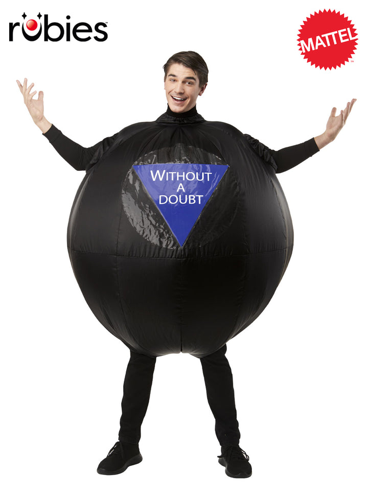MAGIC 8-BALL INFLATABLE COSTUME, ADULT - Little Shop of Horrors Costumery & Pop-Culture Emporium - 16 Bennetts Rd Mornington Melbourne - Melbourne's Most Iconic Costume Shop