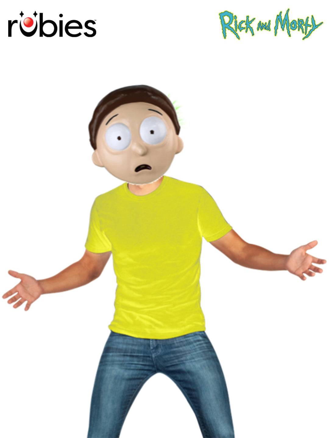 MORTY FROM RICK & MORTY COSTUME, ADULT - Little Shop of Horrors Costumery & Pop-Culture Emporium - 16 Bennetts Rd Mornington Melbourne - Melbourne's Most Iconic Costume Shop
