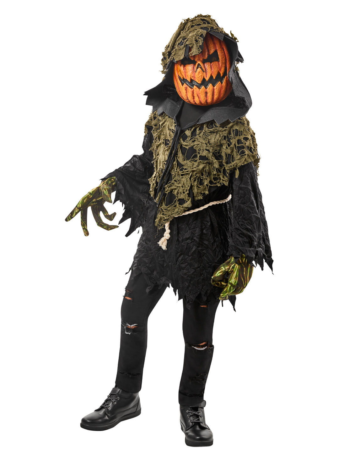 PUMPKIN GHOUL COSTUME, CHILD