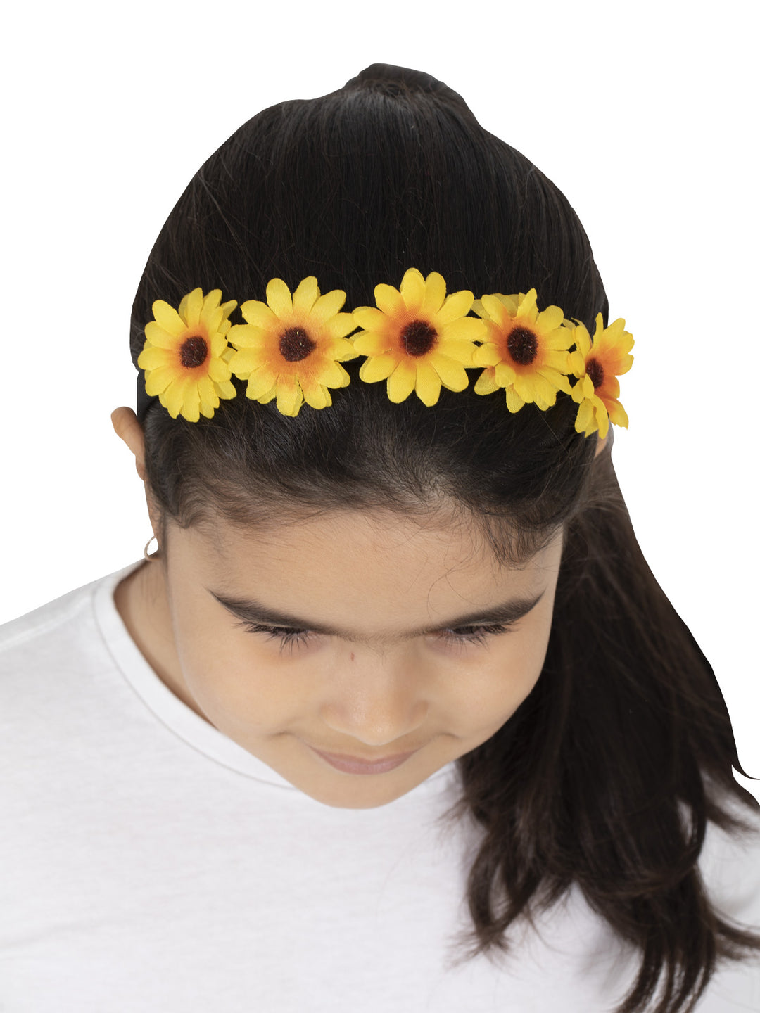 THE WIGGLES YELLOW TSEHAY SUNFLOWER HEADBAND - Little Shop of Horrors Costumery & Pop-Culture Emporium - 16 Bennetts Rd Mornington Melbourne - Melbourne's Most Iconic Costume Shop