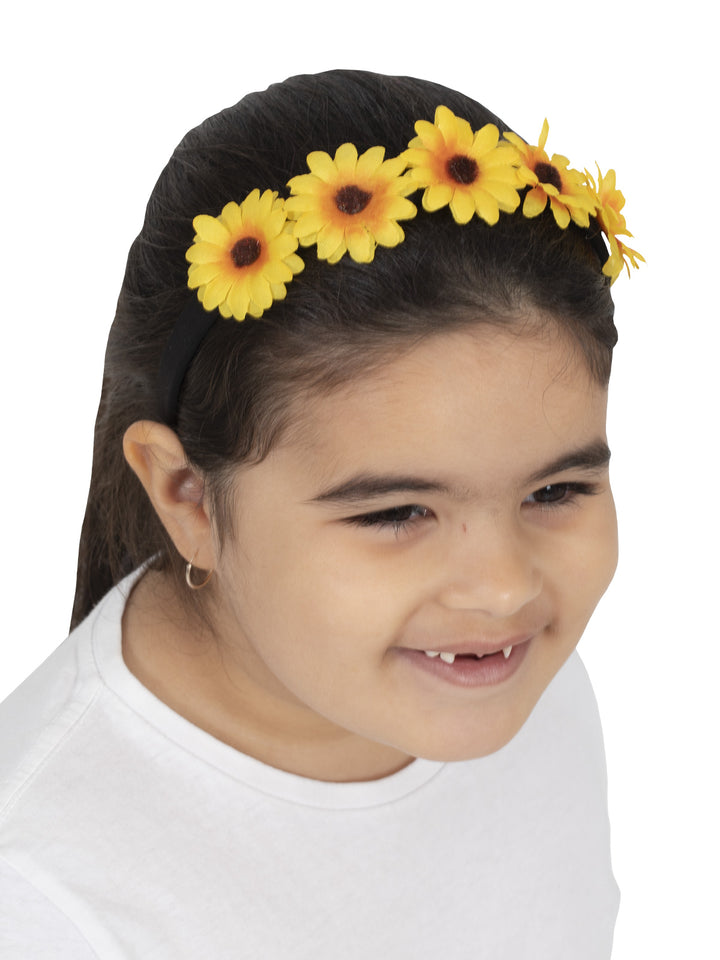 THE WIGGLES YELLOW TSEHAY SUNFLOWER HEADBAND - Little Shop of Horrors Costumery & Pop-Culture Emporium - 16 Bennetts Rd Mornington Melbourne - Melbourne's Most Iconic Costume Shop