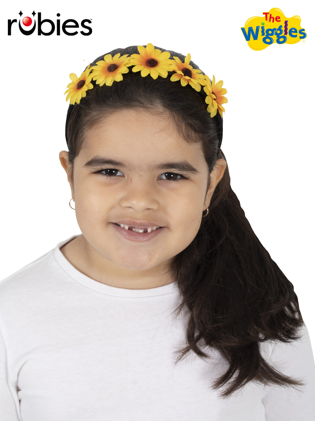 THE WIGGLES YELLOW TSEHAY SUNFLOWER HEADBAND - Little Shop of Horrors Costumery & Pop-Culture Emporium - 16 Bennetts Rd Mornington Melbourne - Melbourne's Most Iconic Costume Shop