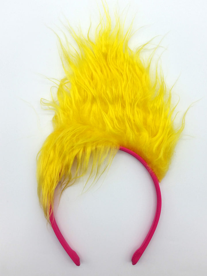 TROLLS VIVA – HEADBAND WITH ATTACHED HAIR - Little Shop of Horrors Costumery & Pop-Culture Emporium - 16 Bennetts Rd Mornington Melbourne - Melbourne's Most Iconic Costume Shop