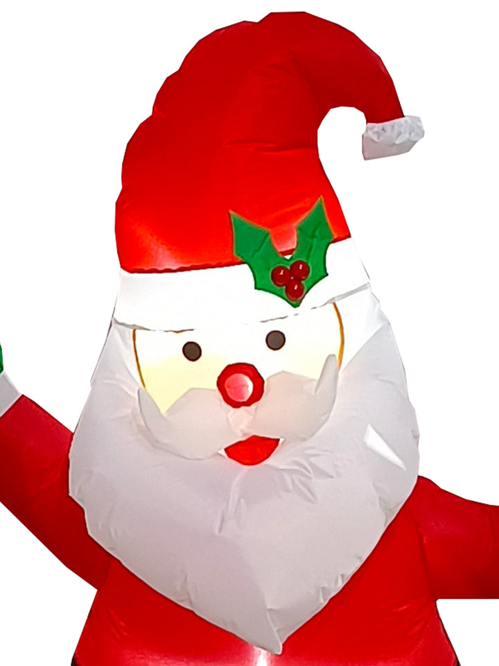 SANTA CLAUS INFLATABLE – 4FT TALL - Little Shop of Horrors Costumery & Pop-Culture Emporium - 16 Bennetts Rd Mornington Melbourne - Melbourne's Most Iconic Costume Shop