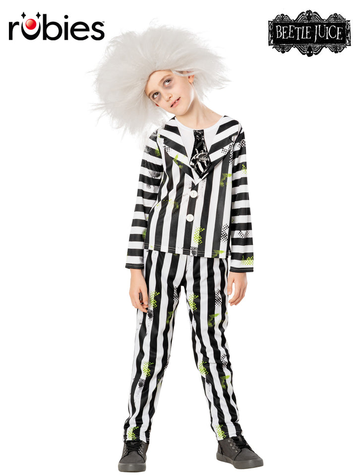 BEETLEJUICE DELUXE COSTUME, CHILD