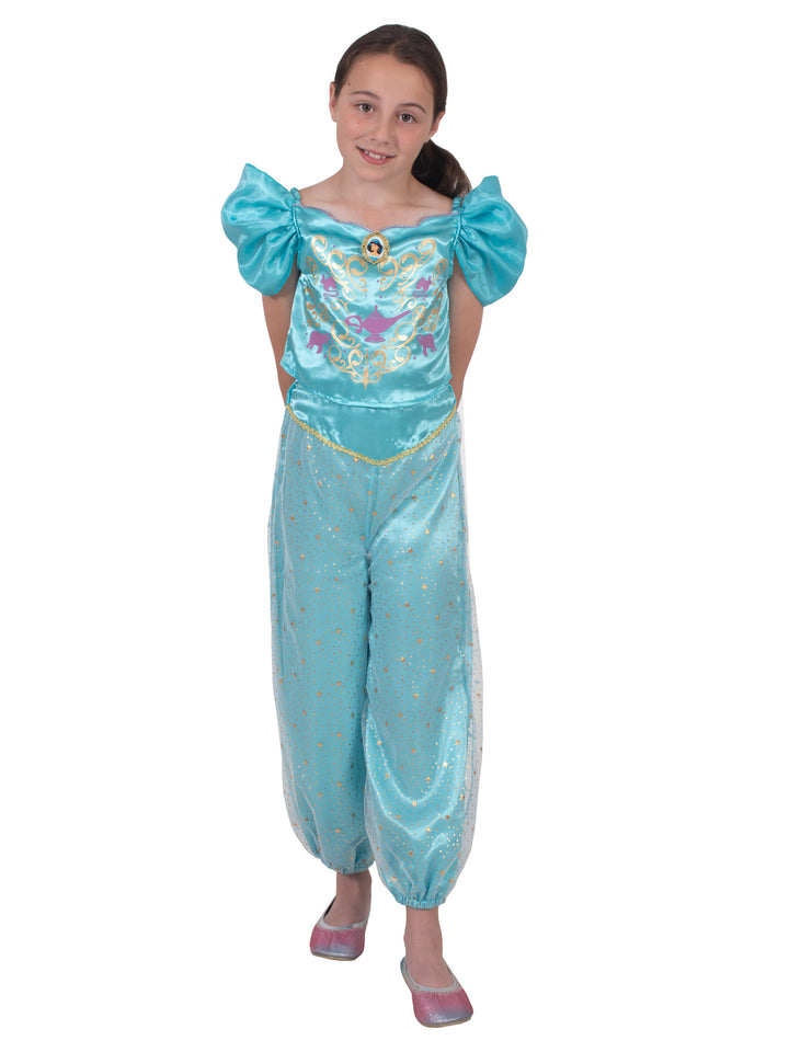 JASMINE SPARKLE DELUXE COSTUME, CHILD