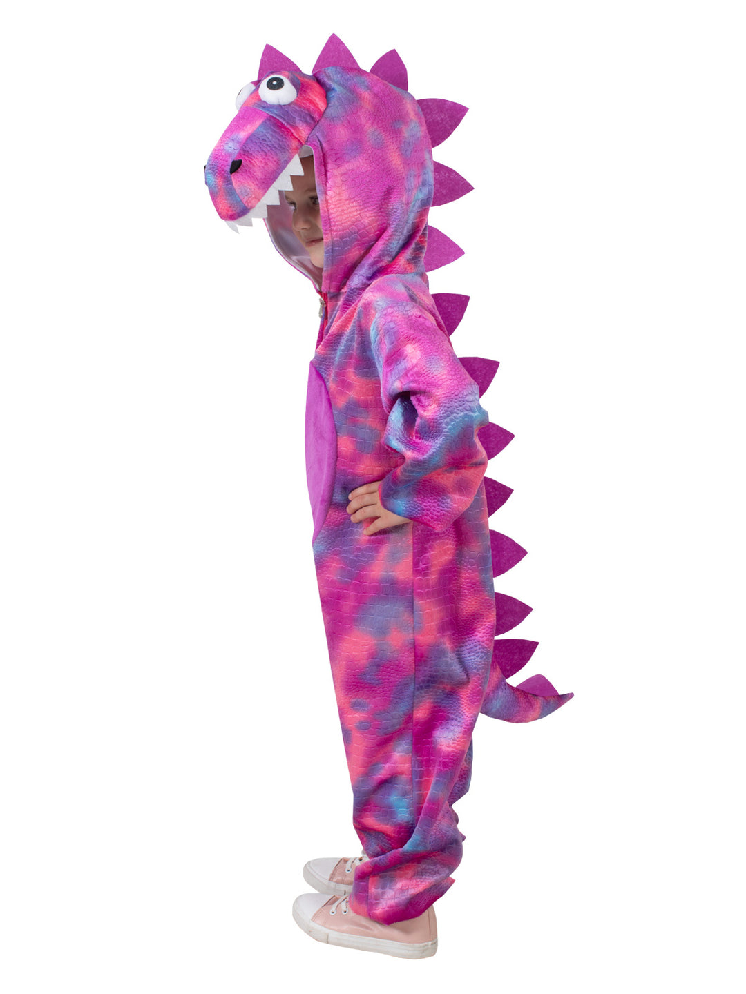 ROARIN’ REX PINK DINOSAUR COSTUME, CHILD - Little Shop of Horrors Costumery & Pop-Culture Emporium - 16 Bennetts Rd Mornington Melbourne - Melbourne's Most Iconic Costume Shop