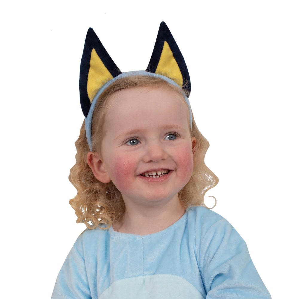 BLUEY PLUSH EARS HEADBAND – CHILD - Little Shop of Horrors Costumery & Pop-Culture Emporium - 16 Bennetts Rd Mornington Melbourne - Melbourne's Most Iconic Costume Shop