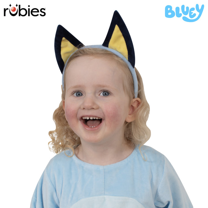 BLUEY PLUSH EARS HEADBAND – CHILD - Little Shop of Horrors Costumery & Pop-Culture Emporium - 16 Bennetts Rd Mornington Melbourne - Melbourne's Most Iconic Costume Shop