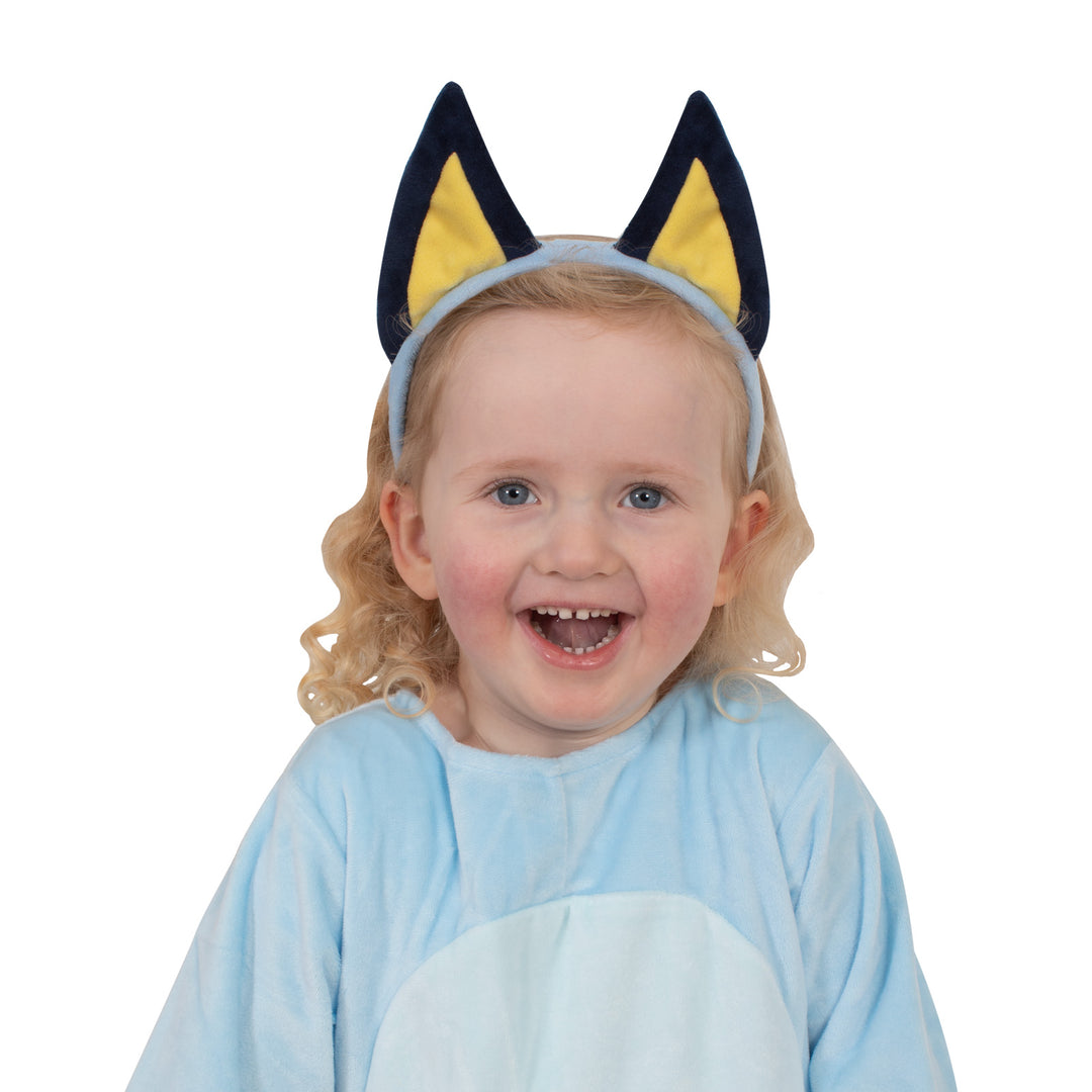 BLUEY PLUSH EARS HEADBAND – CHILD - Little Shop of Horrors Costumery & Pop-Culture Emporium - 16 Bennetts Rd Mornington Melbourne - Melbourne's Most Iconic Costume Shop