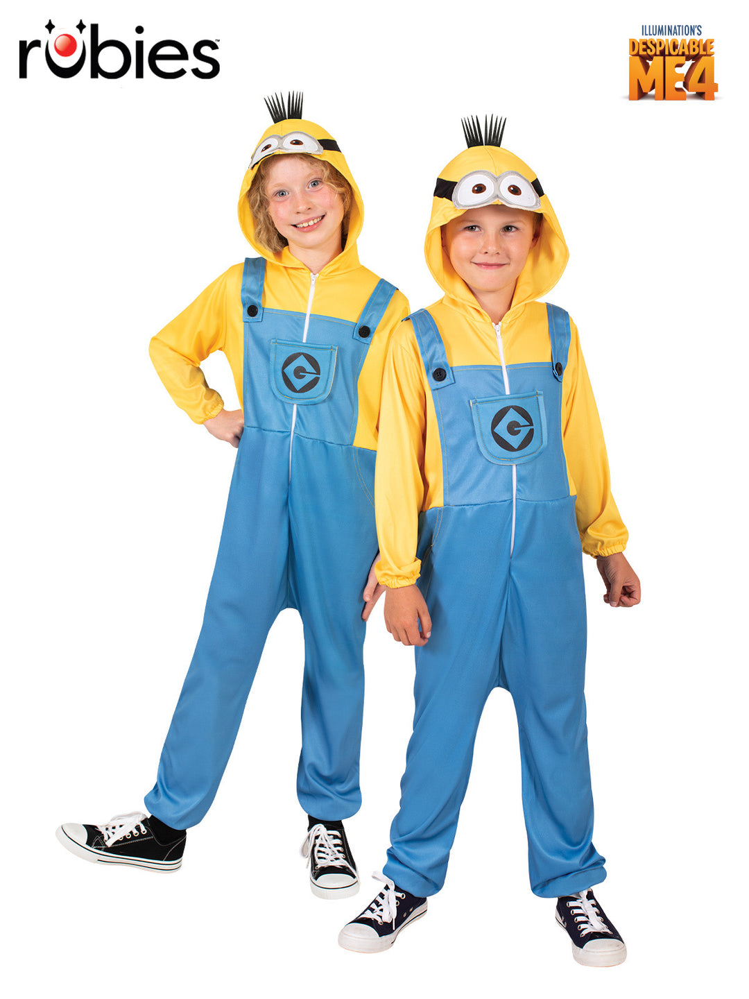 MINION DESPICABLE ME 4 JUMPSUIT, CHILD - Little Shop of Horrors Costumery & Pop-Culture Emporium - 16 Bennetts Rd Mornington Melbourne - Melbourne's Most Iconic Costume Shop